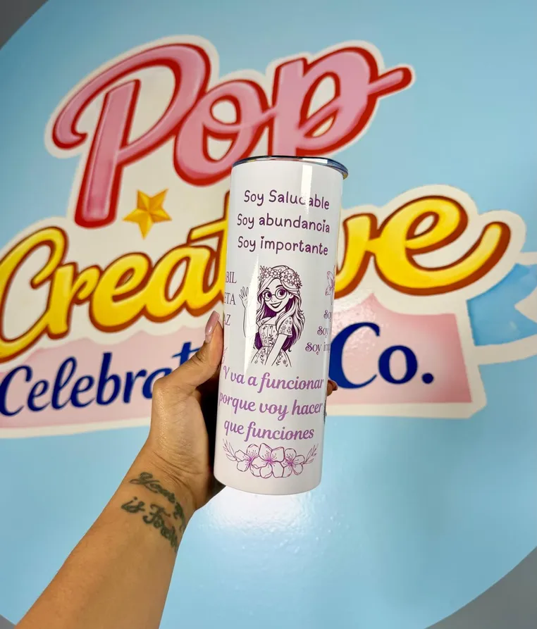 Tumbler personalizado por POP