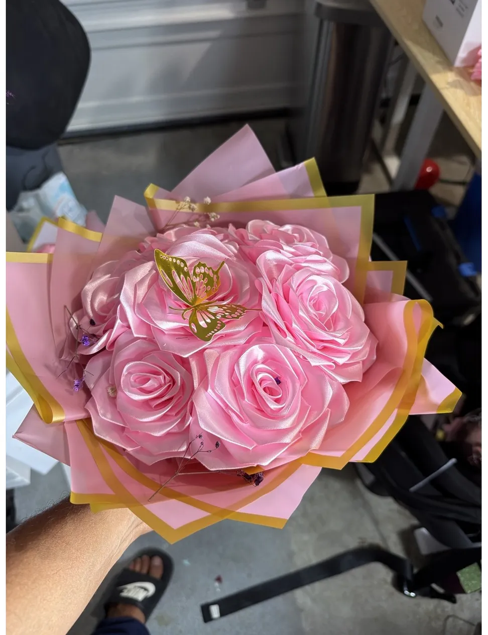 Ramo de rosas eternas realizado por POP