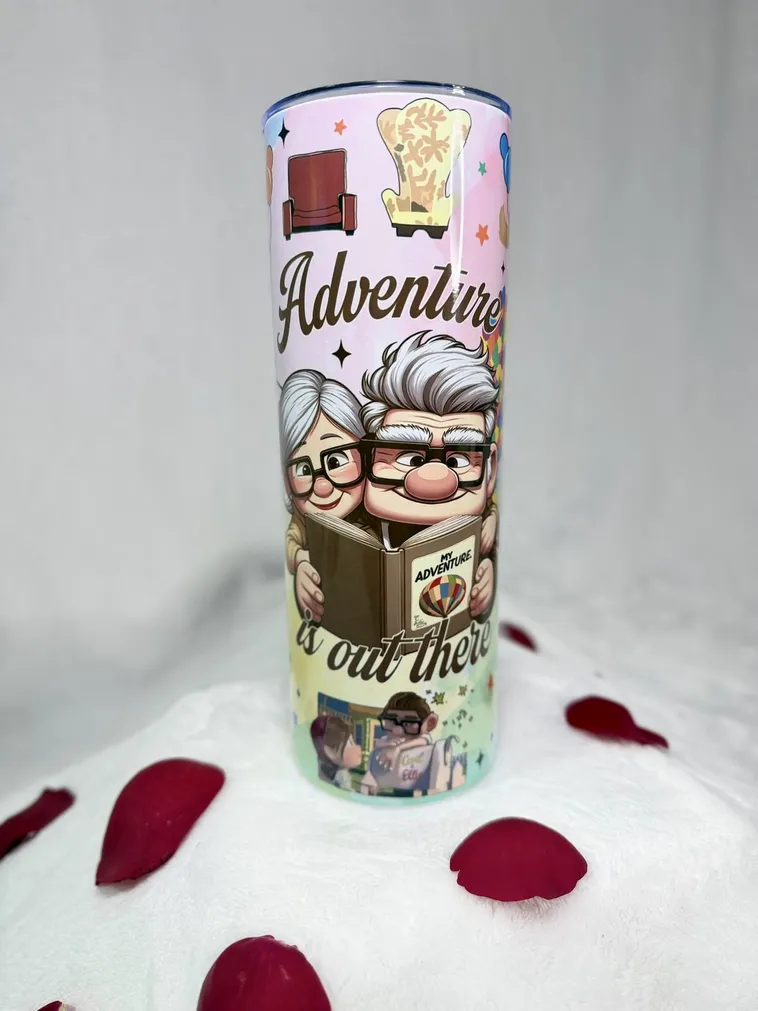 Tumbler 20 oz personalizado · trabajo real de POP